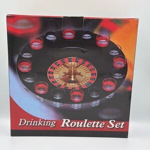 Drinking Roulette Set - Black and Red